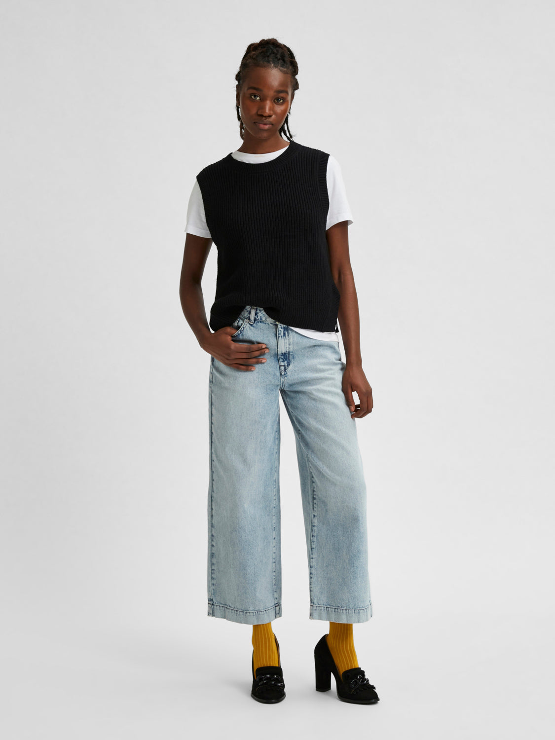 SLFTAY Pullover - black